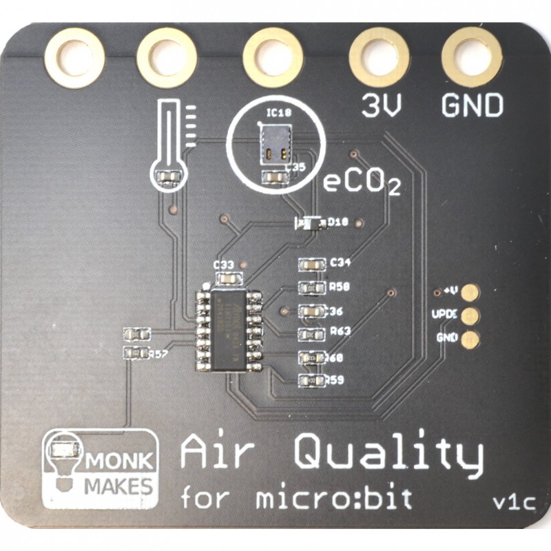 Kit De Calitate A Aerului Monkmakes Pentru Microbit