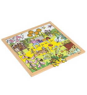 Puzzle-ul Nature&Climate - Gradina de insecte.