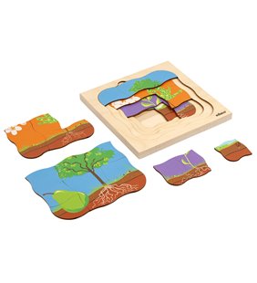 Puzzle de crestere - para