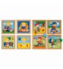 Puzzle pentru fete - set de 4