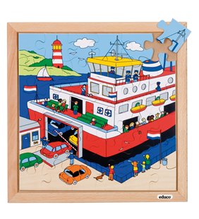 Puzzle de transport - feribot