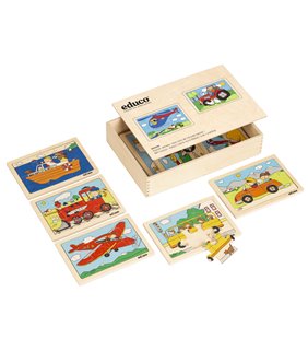 Cutie de puzzle pentru vehicule