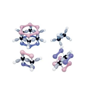 Structurile organice moleculare stabilesc Molyorbital ™, 4 modele