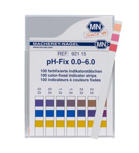 Ph - bastoane de testare a indicatorului, pH 0-6