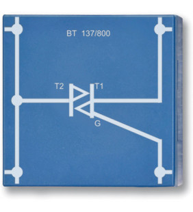 Triac, BT 137/800, P4W50