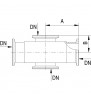 Crosspiece DN 16 kf