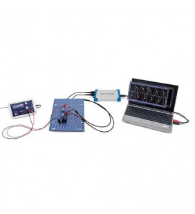 Experiment: impedanța unui condensator într -un circuit AC (115 V, 50/60 Hz)