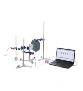 Experiment: precesiunea și nuția de giroscop (115 V, 50/60 Hz)