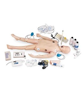 Manechin nou nascut cu EKG simulator - Deluxe CRiSis