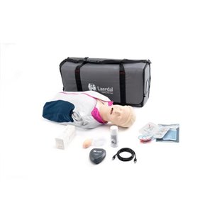 Manechin ANNE torso QCPR AED - cai respiratorii - cu geanta de transport - Resusci Anne
