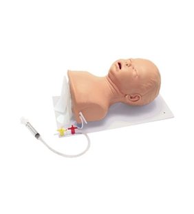 Manechin - Cap de intubatie (nou nascut) - cu placa