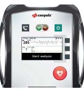 AED Defibrillator Screen Simulation pentru REALITi 360 - corpuls