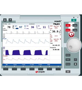 corpuls3 - Simulare monitor al pacientului pentru REALITi 360