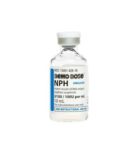 Demo Dose NPH Insulina 100 Unitati mL 10 mL