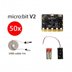 BBC micro bit Micro bit V2.2 Starter pachet de 50