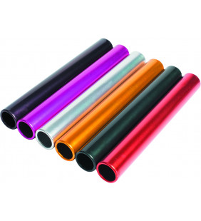Aluminium Relay Batons - set de 6 culori