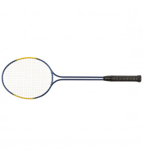 Twin shaft badminton racket