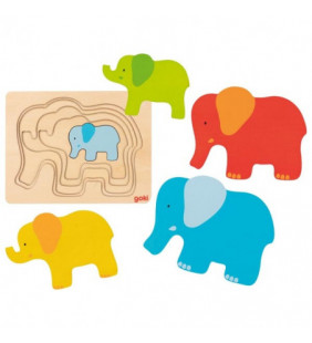 Puzzle elefant