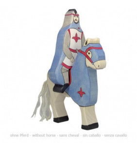 Cavaler albastru cu pelerina