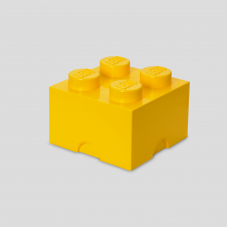 Cutie de depozitare LEGO® cărămidă LEGO® 2x2 galbenă