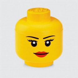 Cutie de depozitare LEGO® LEGO head girl - 24x27cm