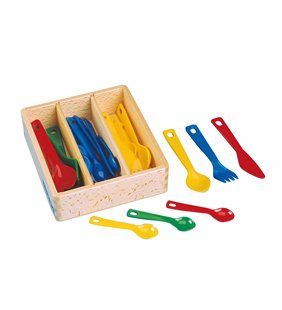 Cutlery de jucarie din plastic