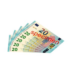 Bancnote euro de 20 euro