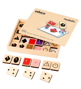 Set de stampile interactive Shape Together l Educo.